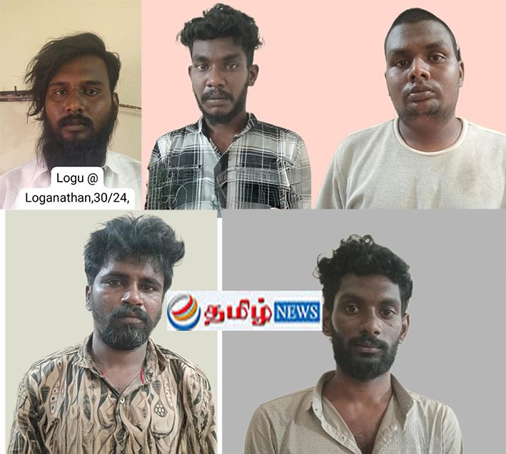 அதிமுக முன்னாள் அதிமுக பகுதி செயலாளர் மகன் கொலையில் 5 பேர் கைது –