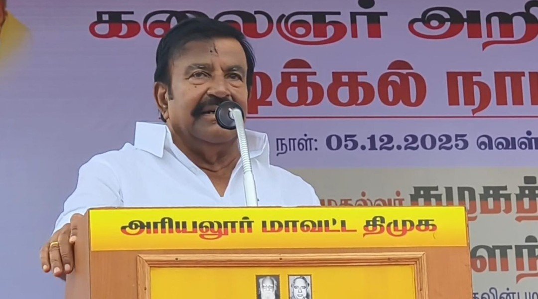 வீட்டை விட்டு வெளியே வராதவர்களுக்கு விளம்பரம்… விஜயை மறைமுகமாக சாடிய அமைச்சர் கே.என்.நேரு.