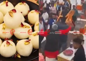 ரசகுல்லாவால் நின்ற திருமணம்.. ஓட்டலில் மணமகன் – மணமகள் வீட்டார் அடிதடி