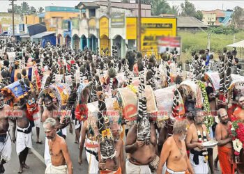 நாளை தைப்பூசம்.. பழனி முருகன் கோவிலில் குவியும் பக்தர்கள்