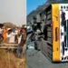 புர்வாஞ்சல் நெடுஞ்சாலையில் ஆம்னி பஸ் கவிழ்ந்து 7 பேர் பலி