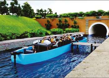 நாட்டிலேயே முதல்முறை: நீர்வழிச் சுரங்கப்பாதையினுள் ஒளி-ஒலி காட்சி