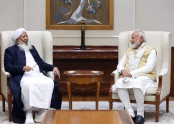 பிரதமருடன் இந்திய கிராண்ட் முப்தி சந்திப்பு