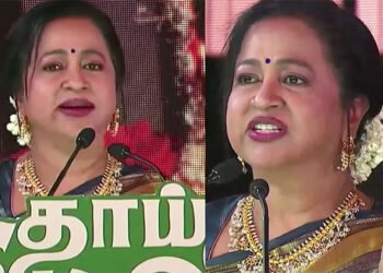 எம்.ஆர். ராதா மகள் என்று நிரூபித்துவிட்டேன்… ராதிகா சரத்குமார் ஆவேசம்