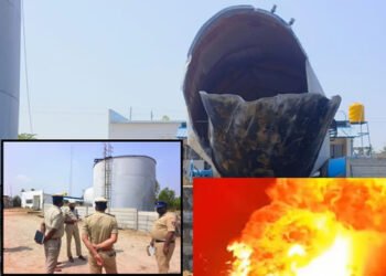 ரசாயனத் தொட்டி வெடித்து சிதறியது: 2 தொழிலாளர்கள் பலி