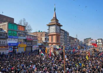 ஈரான் உச்ச தலைவர் காமேனி படுகொலை: காஷ்மீரில் போராட்டம்