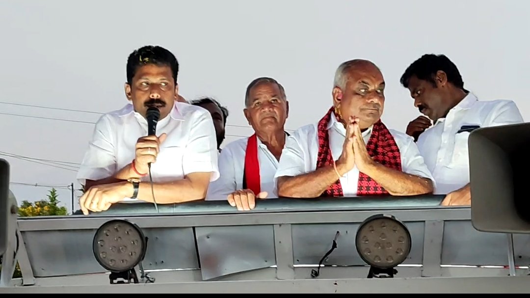 உதயசூரியன் மாபெரும் வெற்றி பெறும்…திமுக வேட்பாளரை ஆதரித்து  அசோக் பிரச்சாரம்..