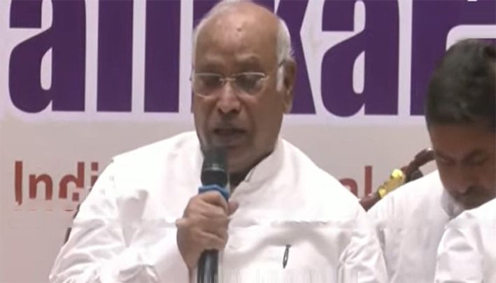 திமுக கூட்டணி தான் வெற்றி பெறும்  ..மல்லிகார்ஜூன கார்கே