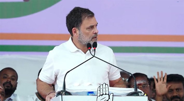 கடவுளிடமும் கொள்ளையடிக்கிறது புதுச்சேரி அரசு- ராகுல் பரபரப்பு குற்றச்சாட்டு