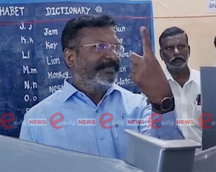 திமுக கூட்டணி 200 இடங்களுக்கு மேல் வெல்லும்… திருமா.,