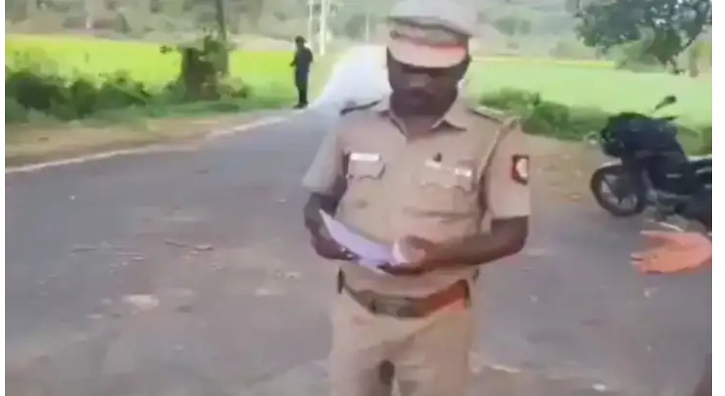 மதுபோதையில் வேலை செய்யும் SSI