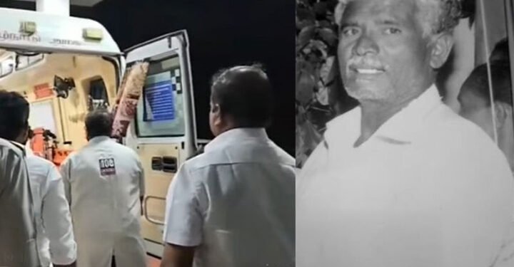 காவல் நிலையத்தில் போலீசார் தாக்கியதால் மன உளைச்சல் – முதியவர் பரிதாப பலி
