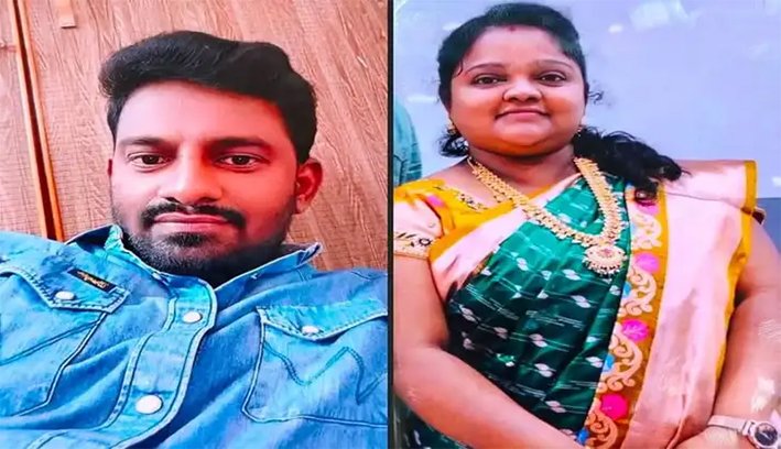 குண்டாக இருந்த மனைவி… விஷம் கொடுத்து கொன்ற கணவன்..