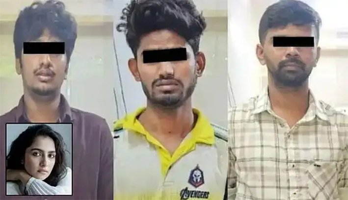 பிரபல தமிழ் நடிகையின் ஆபாச போட்டோ வெளியிட்ட 3 பேர் கைது