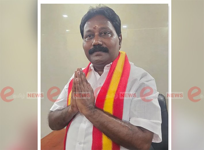 திருச்சியில் தவெக புதிய மாவட்ட செயலாளர் நியமனம்