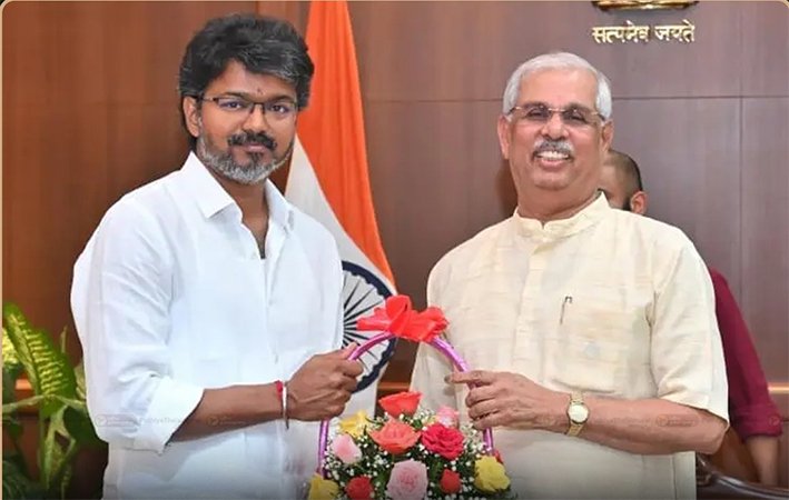 தமிழ்நாடு முதல்வர் ஜோசப் விஜய்க்கு இதயம் கனிந்த பிறந்தநாள் வாழ்த்துகள் நல்ல உடல் ஆரோக்கியம், மகிழ்ச்சி, நீண்ட நிறைவான வாழ்விற்காக பிரார்த்திக்கிறேன்; தமிழ்நாட்டு மக்களுக்கு சேவை செய்யவும், மாநிலத்தை முன்னேற்றவும் வலிமை, ஆற்றல் கிடைக்கட்டும் ஜூன் 22-ல் பிறந்தநாள் கானும் தமிழகத்தின் வரலாற்று முதல்வர் திரு.C.ஜோசப் விஜய் அவர்களை வாழ்த்தி வணங்குகிறேன் என்று ஆளுநர் அர்லேகர் பிறந்தநாள் வாழ்த்து தெரிவித்துள்ளார்.