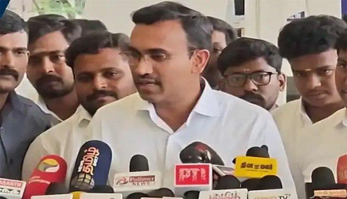 Health Minister KG Arunraj Government Hospital Appointment App Chennai