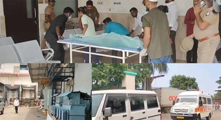 இறால் பதப்படுத்தும் தொழிற்சாலையில் அம்மோனியா வாயு கசிவு -3 பேர் கைது