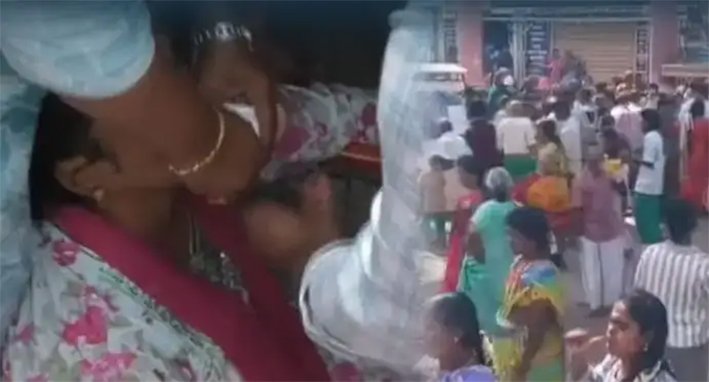 பழனியில் கூட்ட நெரிசல்.. அடுத்தடுத்து மயங்கி விழுந்த பக்தர்கள்