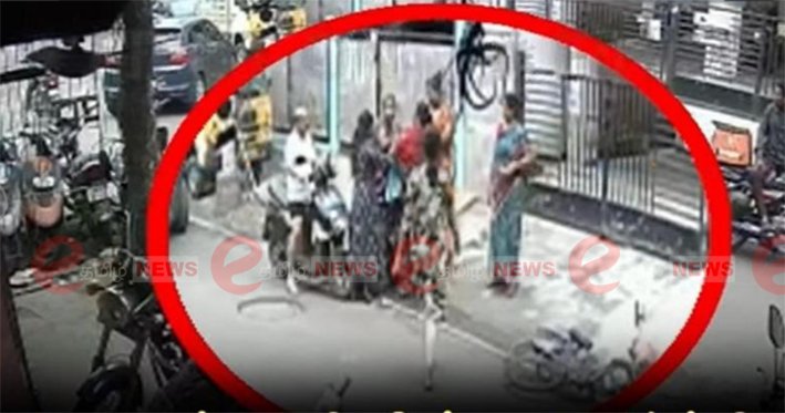 Adambakkam police personnel checking CCTV footage monitor inside a control room in Chennai in June 2026 after a 4-year-old girl Akshaya was kidnapped in Velachery.