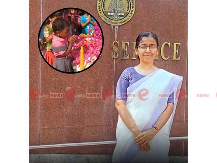 கும்பகோணம் தீ விபத்தில் தப்பிய மாணவி துணை கலெக்டர்