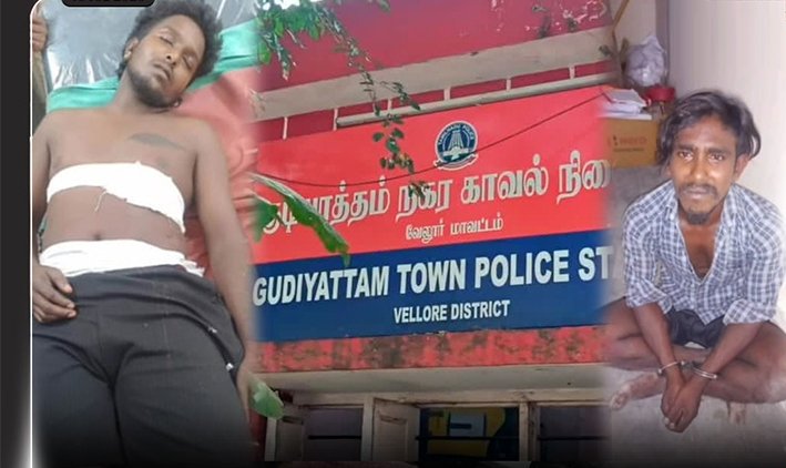 அண்ணனை கத்தியால் குத்திய தம்பி-ஆத்திரத்தில் நடந்த சம்பவம்
