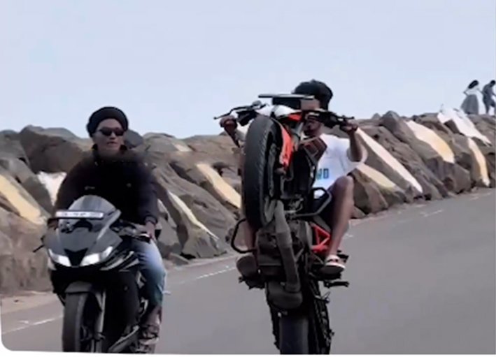 பைக்கில் அட்ராசிட்டி... சென்னையில் 3 வாலிபர்கள் கைது