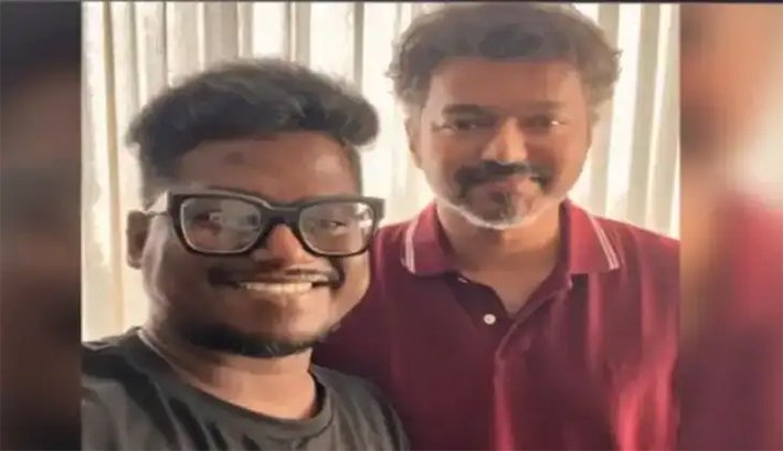 முதலமைச்சர் விஜயுடன் பாடகர் தெருக்குரல் அறிவு சந்திப்பு