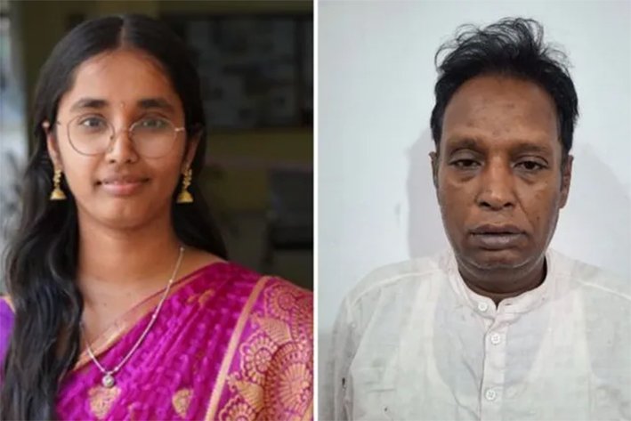 மருமகனிடம் வரதட்சணை - எதிர்த்த மகளை கத்தியால் குத்திய தந்தை