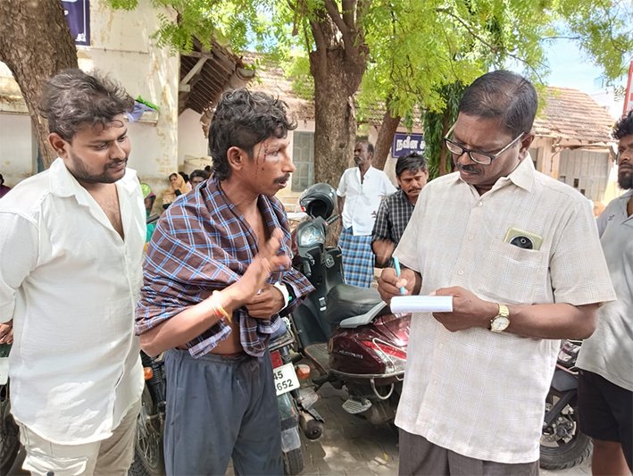 திருச்சியில் கஞ்சா போதையில் வாலிபர்கள்-டிரைவருக்கு அரிவாள் வெட்டு