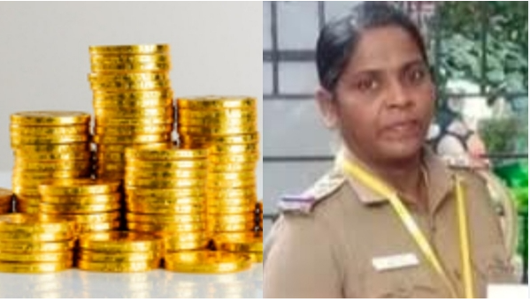 தங்கக் காசு மோசடி வழக்கு- பெண் இன்ஸ்பெக்டர் கைது