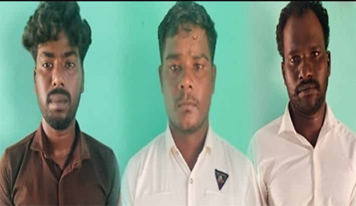 நெல்லை அருகே இரட்டைக் கொலை-3 பேர் கைது