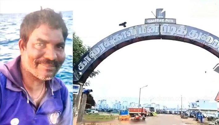 காரைக்காலில் விஷவாயு தாக்கி மீனவர் பலி- சோகம்
