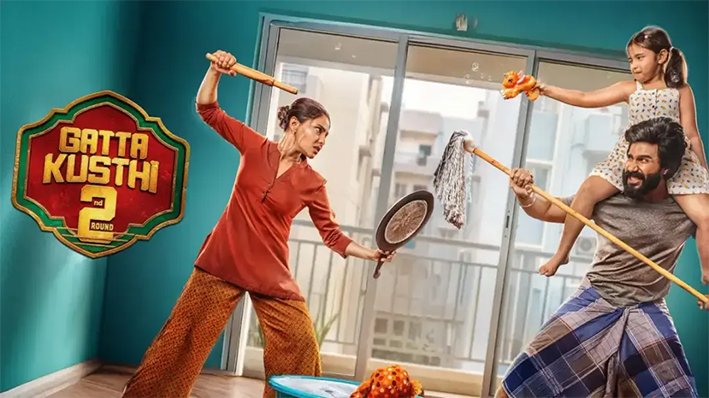 வசூலில் விளையாடும் 'கட்டா குஸ்தி 2'! எவ்வளவு தெரியுமா?