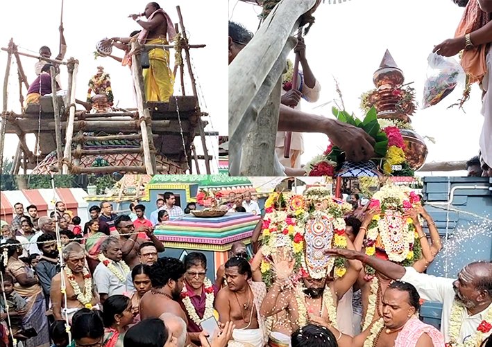 பாபநாசம் அருகே ஸ்ரீ ஜகன்நாத பரமேஸ்வரர் கோவில் கும்பாபிஷேகம்