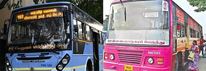 சென்னையில் 100க்கும் மேற்பட்ட ”விடியல்” பயண பஸ்கள் குறைப்பு