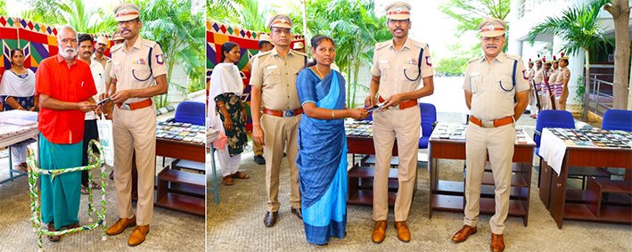 அரியலூர் மாவட்டத்தில் காணாமல் போன 116 போன்கள் மீட்பு..