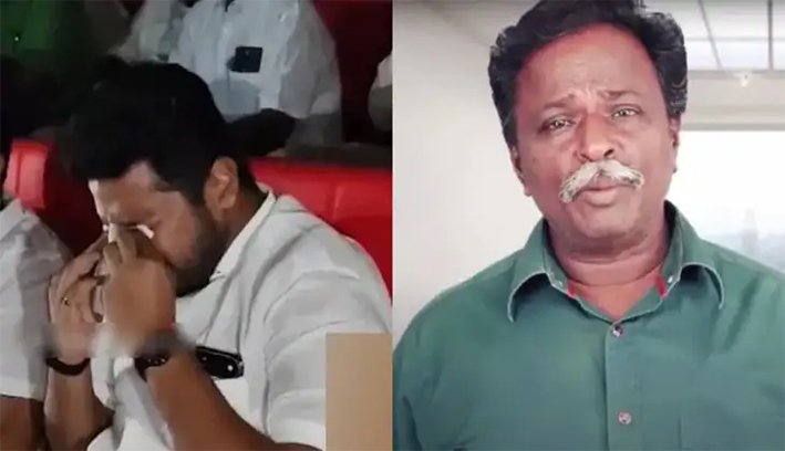 ஜனநாயகன் படத்தை பார்த்து அழுத அமைச்சரை கலாய்த்து- ப்ளூ சட்டை மாறன் டிவிட்