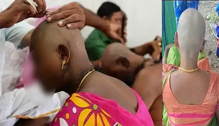 மொட்டை அடித்தால் ரூ.15000... ஆசை வார்த்தை கூறி ஏமாற்றிய நபர்-விசாரணை