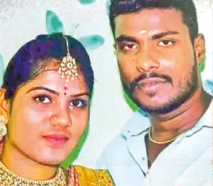 கணவனை கொன்று நாடகம்... குழந்தை க.காதலனுடன் மனைவி ஓட்டம்
