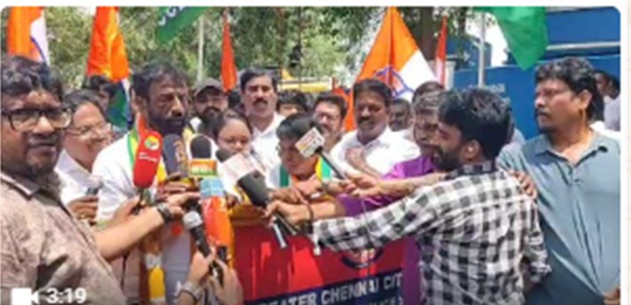 நீட் தேர்வை ரத்து செய்யக்கோரி...சென்னையில் ஆர்ப்பாட்டம்