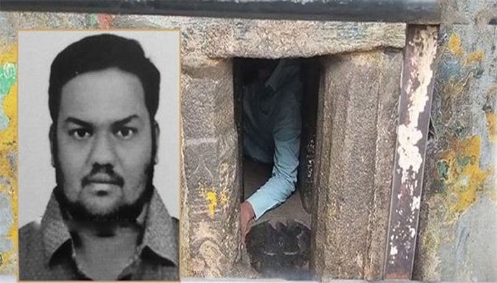 திருவண்ணாமலை இடுக்கு பிள்ளையார் கோயிலில் மூச்சு திணறி பக்தர் பலி
