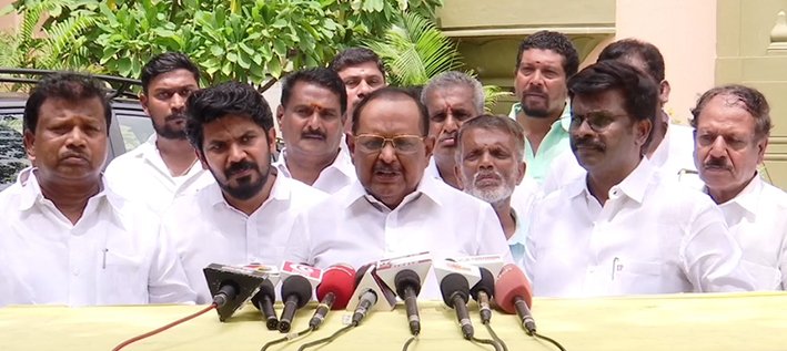 முன்னுக்குப்பின் முரண்பாட்டின் மொத்த உருவம்'தான் தவெக-ரகுபதி