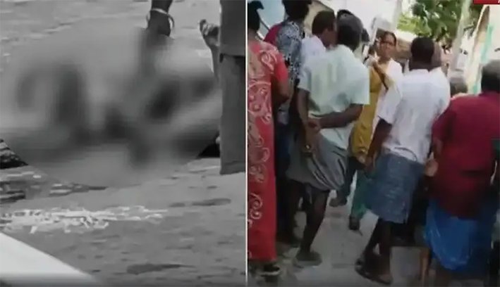 திருமணத்தை மறுத்த இளம்பெண்ணின் தாயார் வெட்டிக்கொலை