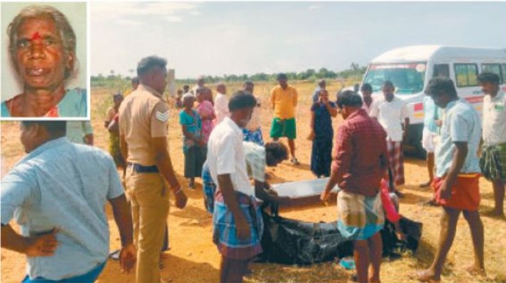 ரயில் தண்டவாளத்தை கடக்க முயன்ற மூதாட்டி ரயில் மோதி பலி
