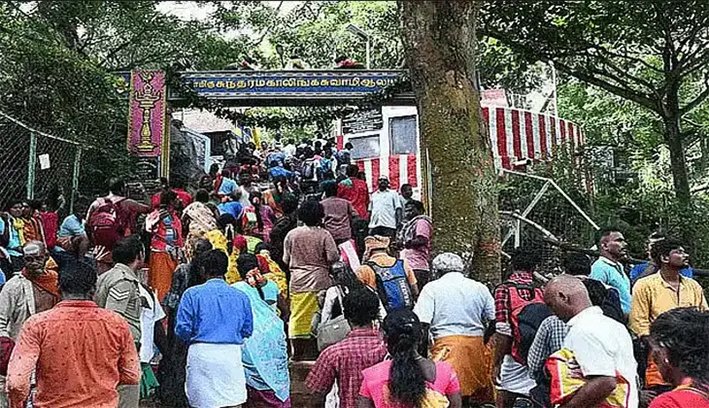 சதுரகிரி மலைக்குச் செல்ல 4 நாட்கள் மட்டுமே அனுமதி