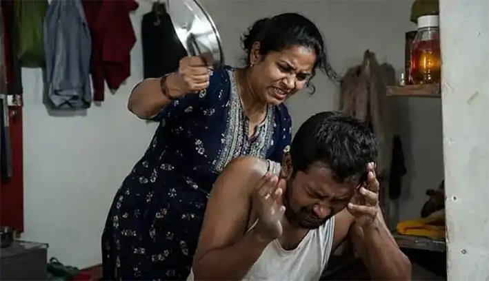 சேலை வாங்கி தராத ஆத்திரம்-கணவரை குக்கரால் அடித்து கொன்ற மனைவி