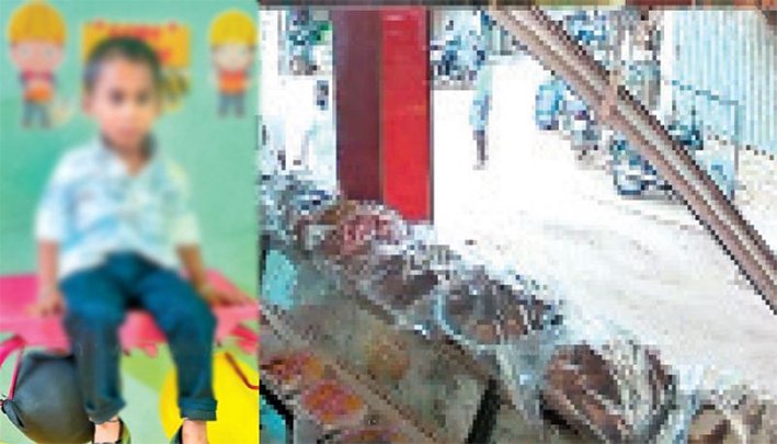 பாதாள சாக்கடை பணியில் கிரேன் ரோப் அறுந்து 3வயது சிறுவன் பலி..