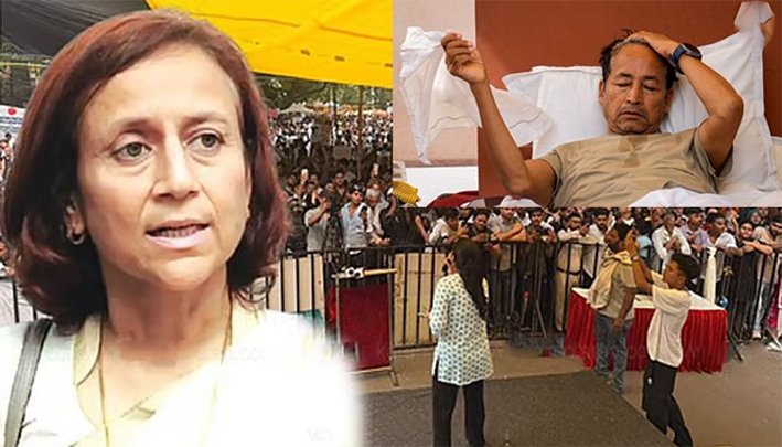 சோனம் வாங்க்சுக்கை சந்திக்க எதிர்க்கட்சி MP-க்களுக்கு அனுமதி மறுப்பு