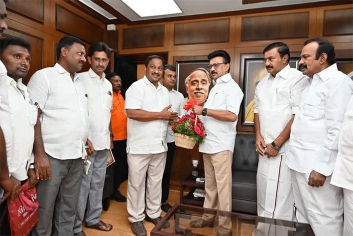 மு.க.ஸ்டாலின் முன்னிலையில் திமுகவில் மதிமுகவினர் இணைந்தனர்